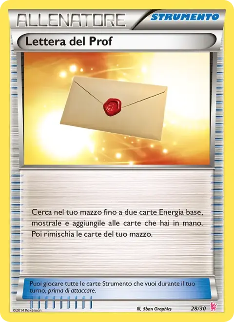 Professor’s Letter