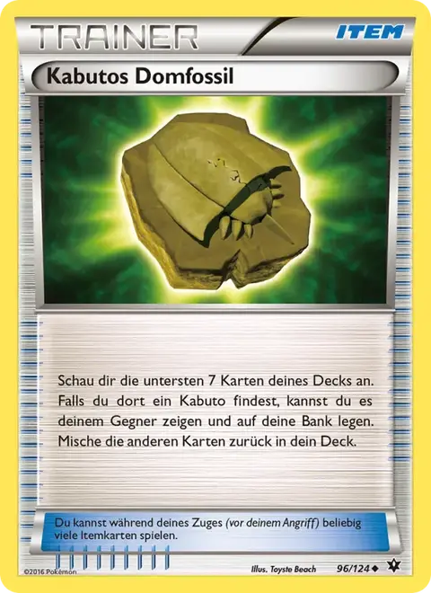 Kabutos Domfossil