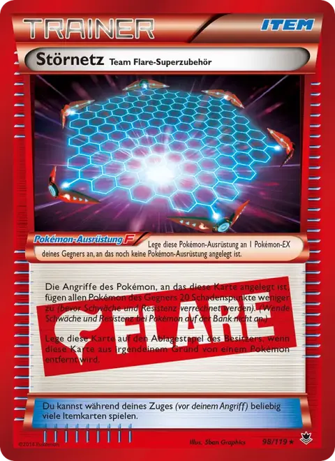 Störnetz Team Flare-Superzubehör