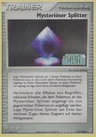 Mysteriöser Splitter