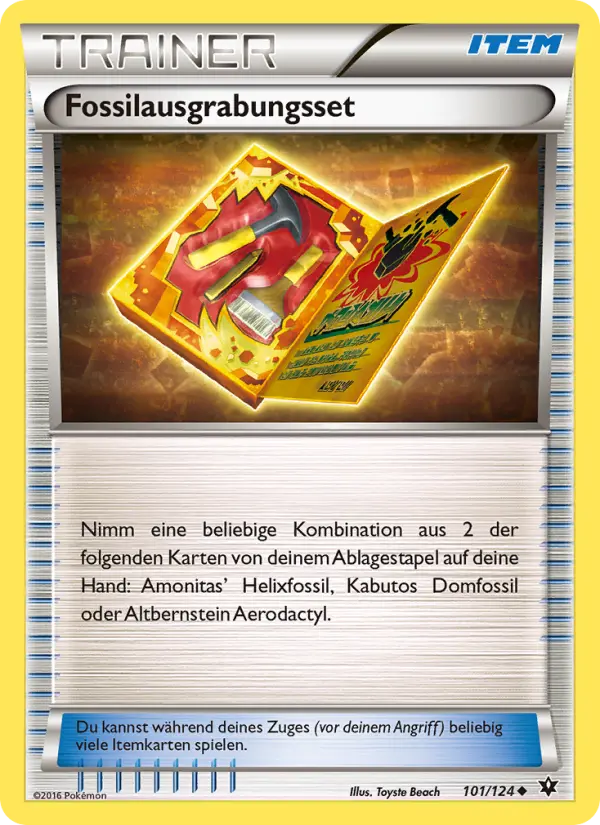 Fossilausgrabungsset
