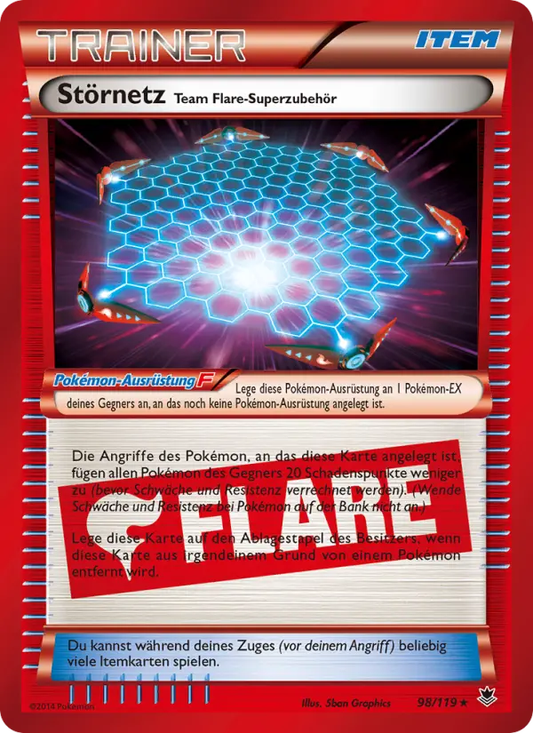 Störnetz Team Flare-Superzubehör
